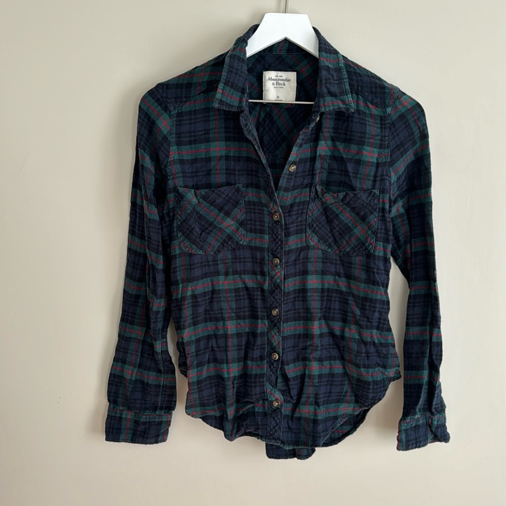 COPY - Abercrombie Flannel. Size medium.